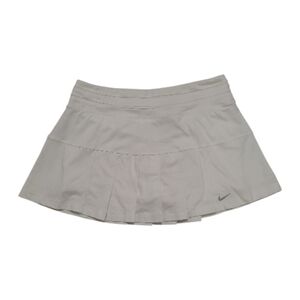 Nike Dri-Fit White Pleated Athletic Skirt Size M